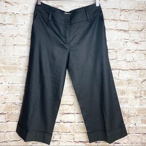 WHITE HOUSE BLACK MARKET CROP DRESS PANTS TROUSER